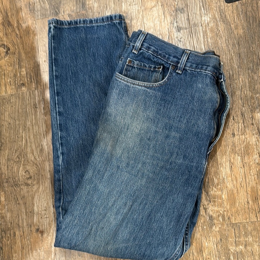 Kirkland Signature Straight Medium Wash Jeans 40x34